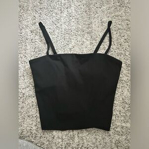 NWOT Offline by Aerie Black Ribbed Tank Top